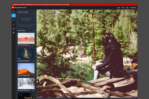 Image Editor Web Application project