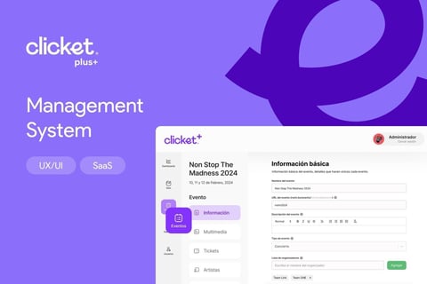 Clicket Plus | Event Management System project