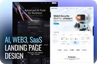 AI, Web3, and SaaS Landing Pages