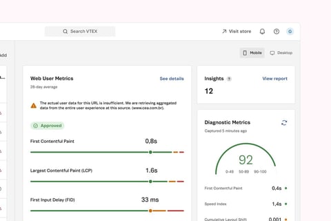 Boosted VTEX Analytics Tool Usage project