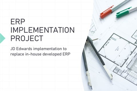 ERP Implementation: JD Edwards - Finance & Accounting, Sales, Purchasing Module project