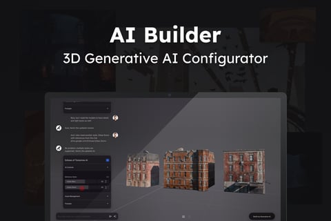 UX/UI and Product Designer for 3D Generative AI Builder project