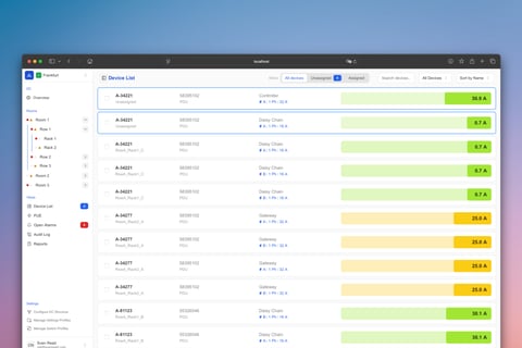 Data Center Management Software project