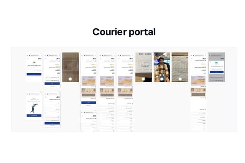 Courier Portal project