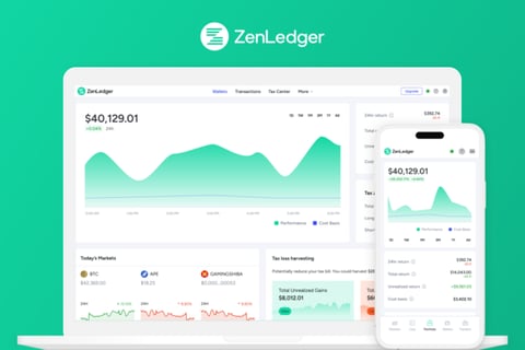 ZenLedger – Crypto Tax SaaS Platform project