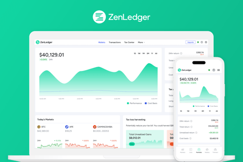 ZenLedger – Crypto Tax SaaS Platform project