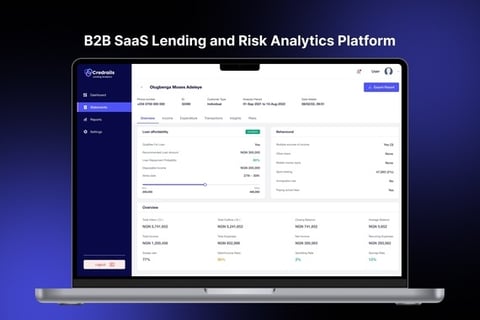 B2B Lending and Risk Analysis Platform project