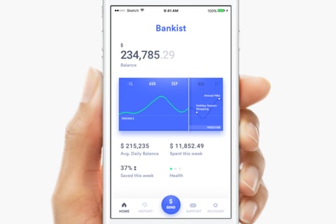 Bankist — A Simple Banking App project