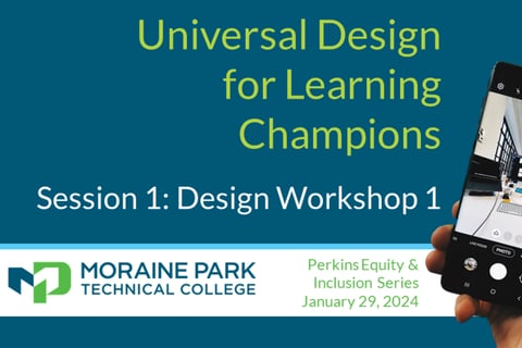Moraine Park Technical College | UDL Adoption project