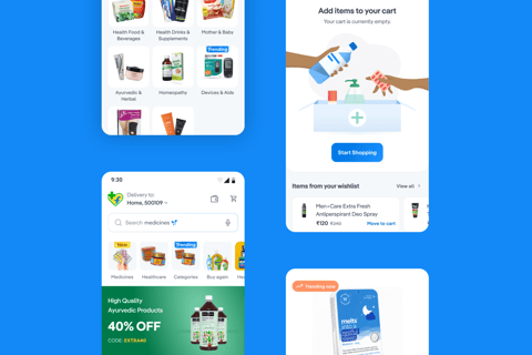 Flipkart Healthplus project