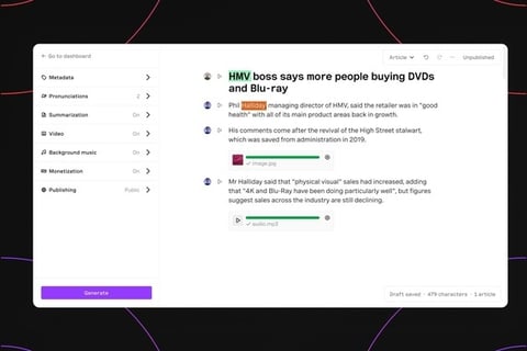 BeyondWords project