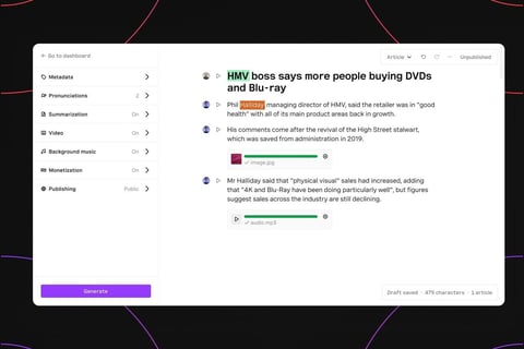BeyondWords project