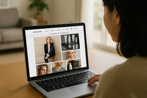 Modere eCommerce Website project