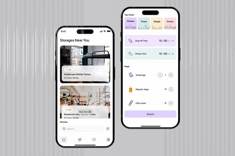 Mobile App Design for On-demand Storage Booking and Partner Management project