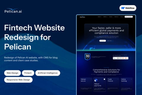Pelican AI Website Redesign project