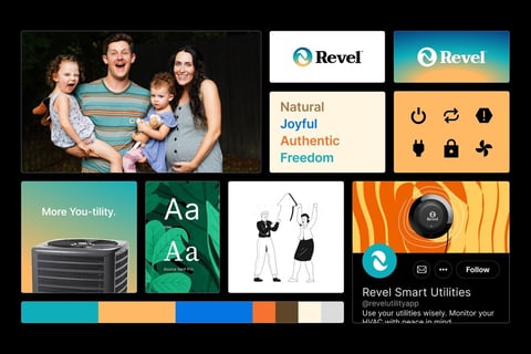 Revel Brand Name & Brand Identity project