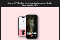 Quarky MVP Design – An Interactive Augmented Reality Experience for NFTs