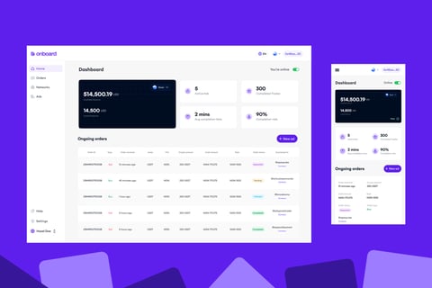 Merchant Pro Dashboard for High‑volume Sellers project