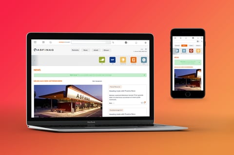 Asfinag Intranet project
