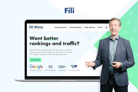 SEO Meets UX: A Lightning-fast Website for a Former Googler project