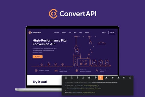 Redesign That Helped ConvertAPI Win Over Major Brands project