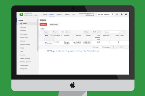 Doubleclick for Publishers (DFP) by Google UX project