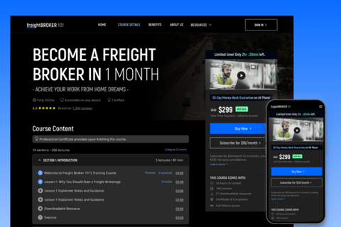 Responsive Website Design for Industry-focused Education Platform project