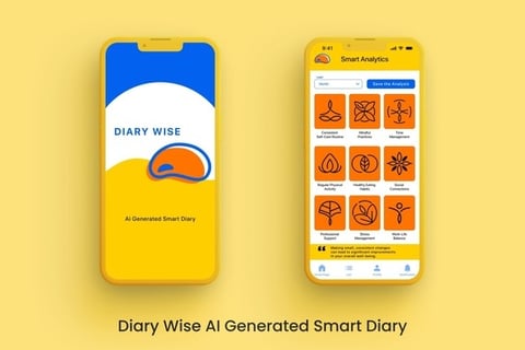 Diary Wise Ai Generated Smart Diary project