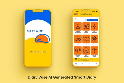 Diary Wise Ai Generated Smart Diary project