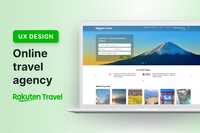Japan Travel Website for Rakuten