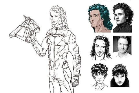 Concept Art and Design for a Comic Book project