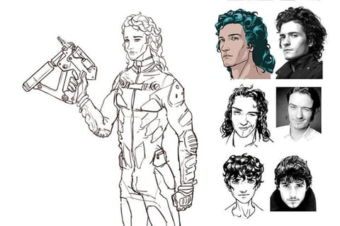Concept Art and Design for a Comic Book project