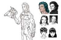 Concept Art and Design for a Comic Book