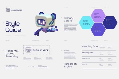 Spellscaper/Branding and Style Guide | 2023, Sweden project