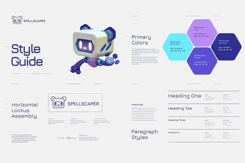 Spellscaper/Branding and Style Guide | 2023, Sweden project