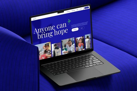 Bring Hope—A Global NGO Website Redesign and Webflow Development project