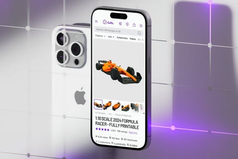 Cults3D—A 10 Million Member Marketplace Design Treatments project