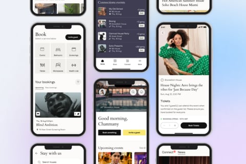 Companion App for a Private Members Club project