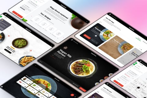 Website for a Japanese Restaurant Chain project