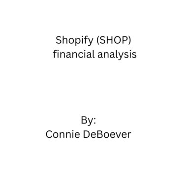 Financial Analysis project