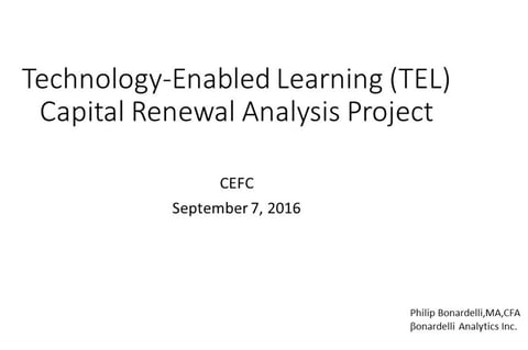 Capital Budgeting Review project