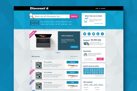 Discount'd project