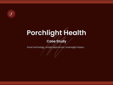 Porchlight Health project