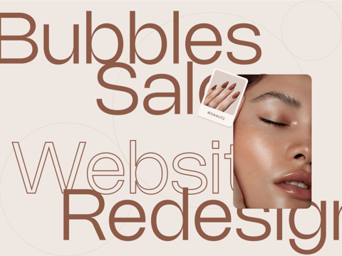 Bubbles – Salon Website Redesign project