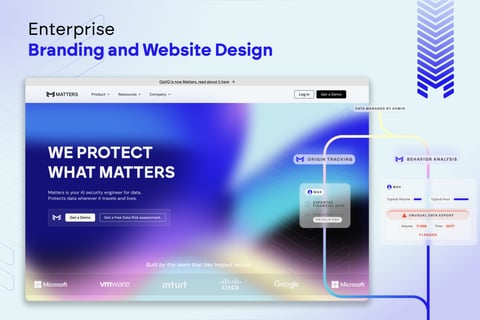 Branding and Website for Matters AI project