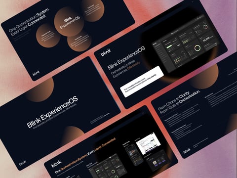 Blink Tech Inc. – High Impact B2B Presentation Design project