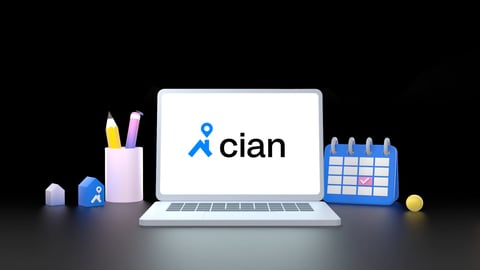 Cian.ru – Series of Animated Videos for Real Estate Professionals project
