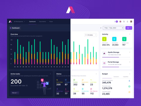 Apollo | Figma UI/UX Design for AI Accounting Assistant project