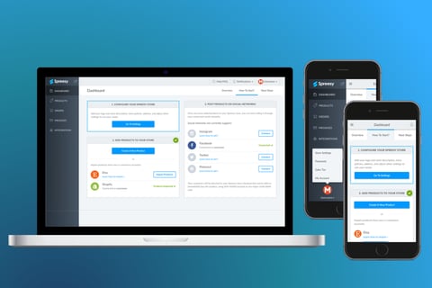 Spreesy | Admin Dashboard Redesign project