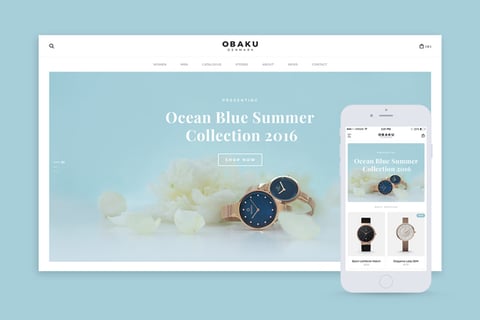 Obaku Website Redesign project